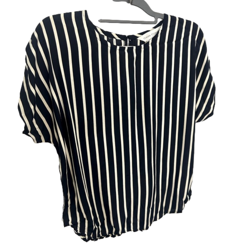 Casual corner medium short sleeve striped short sleeve shirt